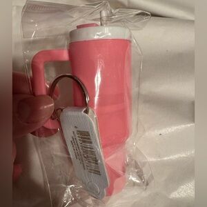 Pink Keychain Tumbler New
